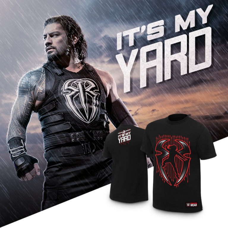 RomanReignsEmpire + + Roman Reigns “This is My Yard” Authentic T